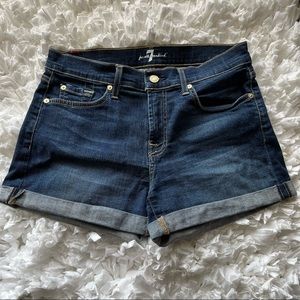 7 For All Mankind Denim Shorts